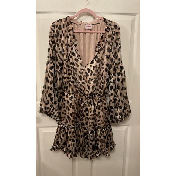 Buddy Love Zozo Elastic Waist Mini Dress in Oreo, M - Picture 5 of 11